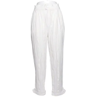 Broek (Beige, Wit) van Philosophy di Lorenzo Serafini Katoen, Elastaan, Viscose
