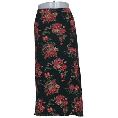 Maxi nederdel (Grøn, Rød) fra Anna Field Elastan, Viscose