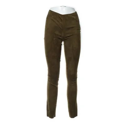 Leren broek (Groen) van MiH Jeans Suède