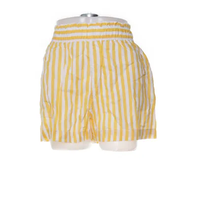 Korte broek (Meerkleurig, Geel) van H&M Premium Quality Linnen, Katoen