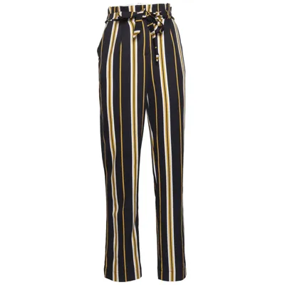 Pantalon (Noir, Jaune, Blanc) de Soaked in Luxury Élasthane, Polyester