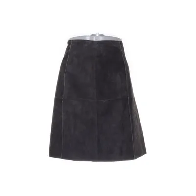 Leren rok (Grijs) van Jofama Polyester, Leer