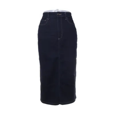 Denim skirt (Blue) from Uniqlo Jeans Cotton, Elastane, Polyester