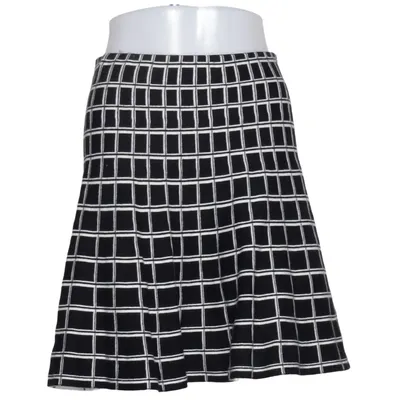 Rok (Zwart, Wit) van Cynthia Rowley Katoen, Polyamide