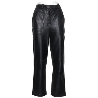 Pantalon en cuir (Noir) de Claudie Pierlot Coton, Cuir, Polyester
