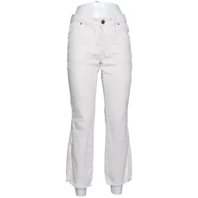 Jeans (Vit) från Isay Bomull, Elastan