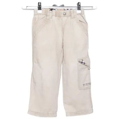 Cargo broek (Beige) van Burberry Katoen, Linnen