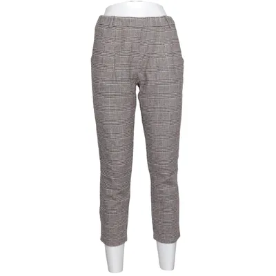 Pantalon de costume (Marron, Beige) de Wendy Trendy Acrylique, Coton, Élasthane, Polyester, Laine