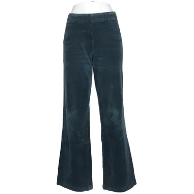 Pantalon en velours (Bleu) de Noa Noa Coton, Élasthane