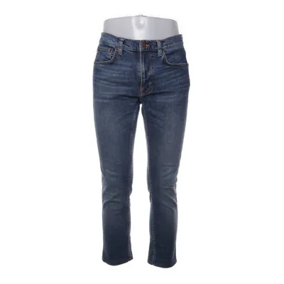 Spijkerbroek (Blauw) van Nudie Jeans Katoen, Elastaan