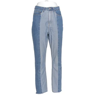 Spijkerbroek (Blauw) van Missguided Petite Katoen, Polyester