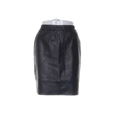 Leren rok (Zwart) van Coster Copenhagen Polyester, Leer