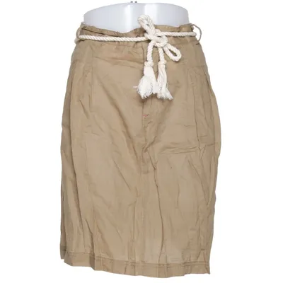 Skirt (Brown) from Arqueonautas Cotton, Linen