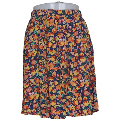 Kjol (Blå, Gul, Orange, Röd) från Object Polyester