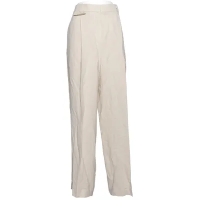 Jakkesætsbukser (Beige) fra COS Linned, Viscose