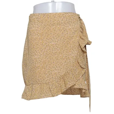 Wikkelrok (Geel, Meerkleurig) van Outfitbook Elastaan, Polyester