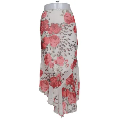 Långkjol (Röd, Flerfärgad) från Urban Outfitters Elastan, Polyamid, Polyester