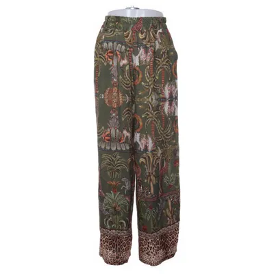 Palazzo broek (Groen, Meerkleurig) van Lens Nylon, Viscose