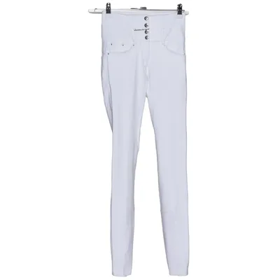 Ridbyxor (Vit) från Horze Elastan, Polyamid, Viskos