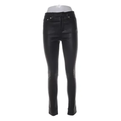 Läderbyxor (Svart) från BLK DNM Skinn, Bomull, Elastan