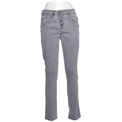 Spijkerbroek (Grijs) van Soyaconcept Katoen, Elastaan, Polyester