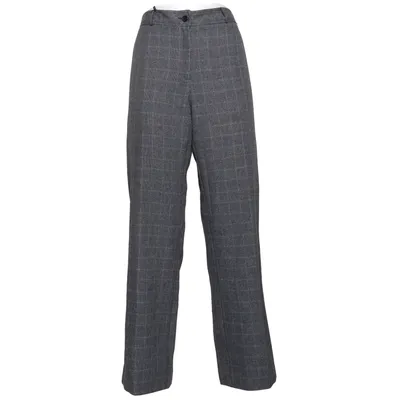 Suit pants (Gray) from Alexis Polyester, Viscose