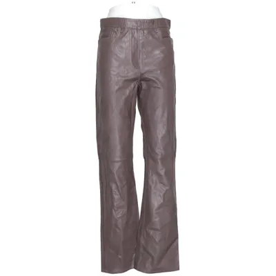 Leather pants (Brown) from Remain Elastane, Leather, Polyester
