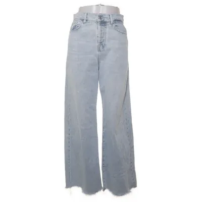 Spijkerbroek (Blauw) van 7 for All Mankind Katoen, Elastaan