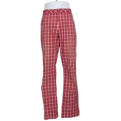 Chinos (Red, White) from Tommy Hilfiger Golf Cotton, Elastane