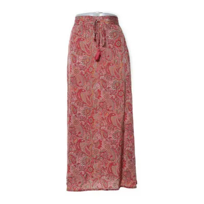 Långkjol (Röd, Flerfärgad) från Black Colour Polyester