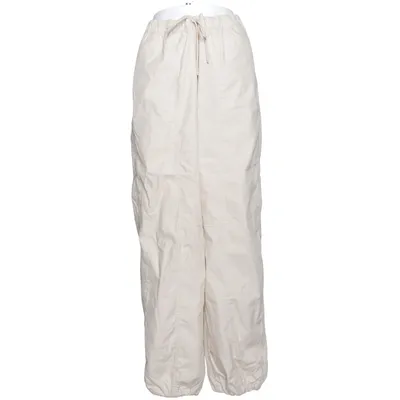 Pants (Beige) from Uniqlo Cotton, Polyamide, Polyester
