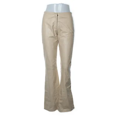 Läderbyxor (Beige) från H&M Acetat, Skinn