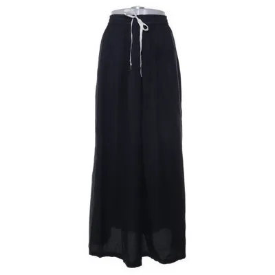 Maxi rok (Blauw) van 8pm Katoen, Viscose