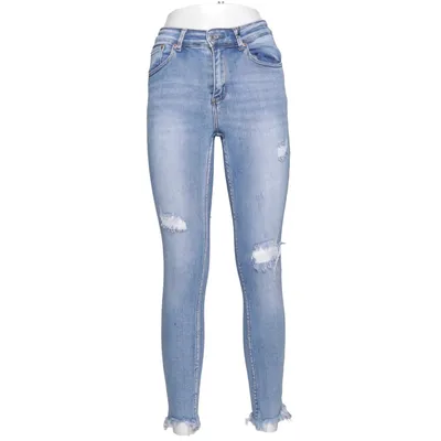 Jeans (Blå) fra Miss Anna Bomuld, Elastan, Polyester