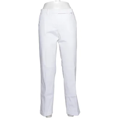 Suit pants (White) from Cambio Cotton, Elastane