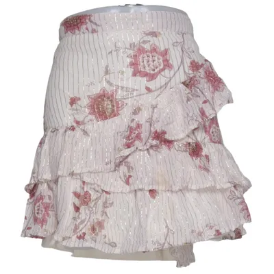 Kjol (Vit, Rosa, Flerfärgad) från Yessica Metallfiber, Viskos