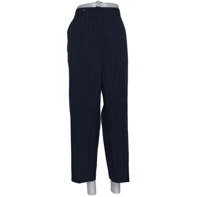 Suit pants (Blue, White) from Charmant Polyester, Viscose