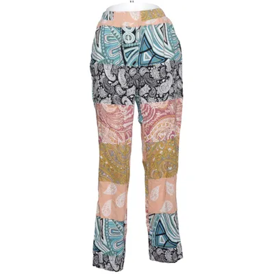 Broek (Meerkleurig, Zwart) van Costamani Viscose