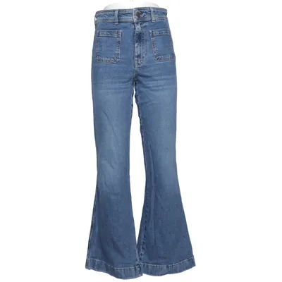 Spijkerbroek (Blauw) van H&M Katoen, Elastaan