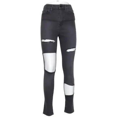 Jeans (Svart) från Wåven Bomull, Elastan
