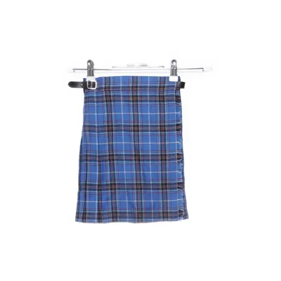 Wrap skirt (Blue, Black) from James Pringle Weavers Wool