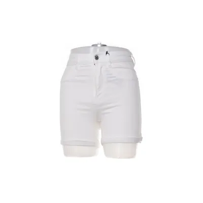 Jeansshorts (Vit) från Molly Bomull, Elastan
