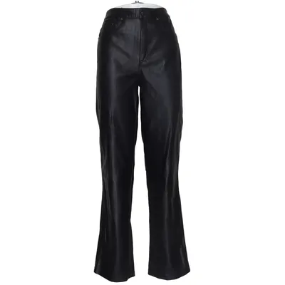 Pantalon en vinyle (Noir) de Maja Nilsson Lindelöf x Gina Tricot Polyuréthane