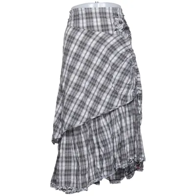 Skirt (Gray, White) from Rick Cardona Cotton