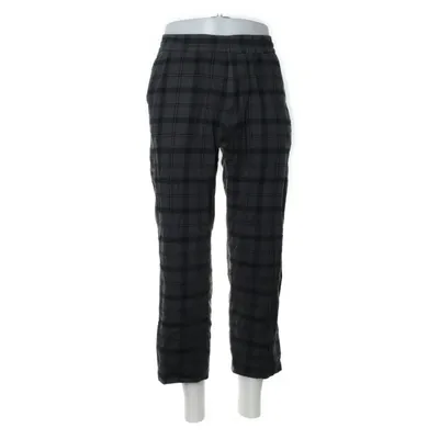 Pajama pants (Gray, Black) from Uniqlo Cotton, Elastane, Viscose
