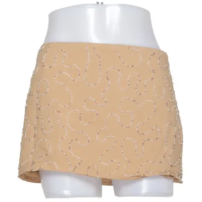 Rock (Beige) von Zara Baumwolle, Polyester