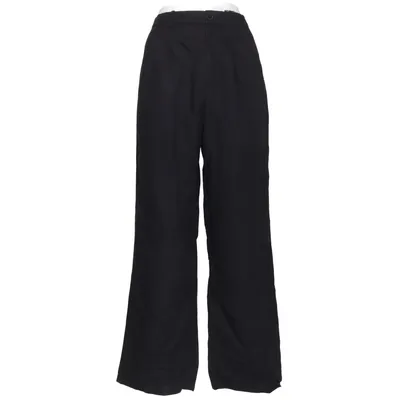 Chinos (Zwart) van Uniqlo Katoen, Linnen, Polyester, Viscose