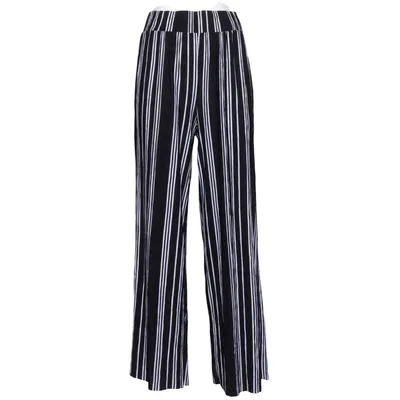 Pantalon patte d'éléphant (Noir, Blanc) de Cellbes Woman Élasthane, Polyester