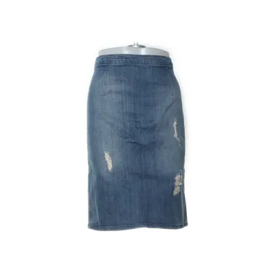 Jeanskjol (Blå) från Denim by Lindex Bomull, Elastan