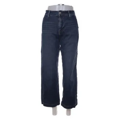 Jeans (Wide, 3/4) från Muji Bomull, Elastan
